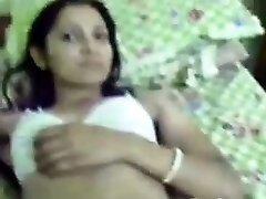 Indian Schoolgirl Teasing Her Body