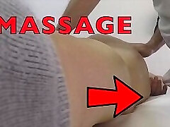 Massage Hidden Camera Records Huge Wifey Groping Masseur'_s Dick