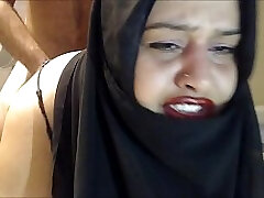 Assfuck ! Cuckold HIJAB WIFE FUCKED IN THE ASS ! bit.ly/bigass2627