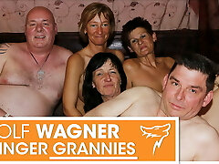 Ugly mature swingers have a ravage fest! Wolfwagner.com