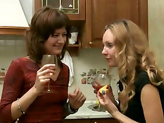 Mature Russian ladies in the kitchen go further than a soiree