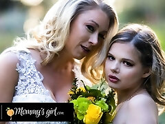 Mummy'S Doll - Bridesmaid Katie Morgan Bangs Hard Her Stepdaughter Coco Lovelock Before Her Wedding