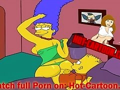 Simpsons Porn #1 Bart fuck Marge Cartoon Porn