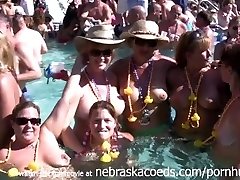 Swinger Nudist Pool Party Key West Florida for Wish Festival Dantes