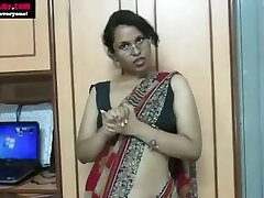Indian Aunty Teaching Romp-www.natalyadsouza.co.in