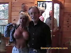 5 Swinger Grannies, Their Hubbies and a Video Camera