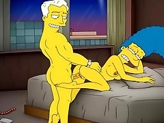 Cartoon Porn Simpsons Porn mom Marge have