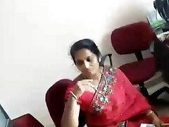My office woman real love