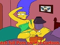 Simpsons Porno #1 Bart fuck Marge Cartoon Porno