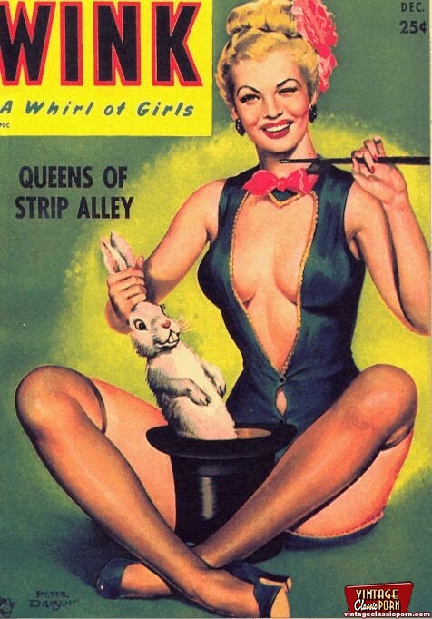 Vintage Retro Porn Queens - Several vintage porn covers