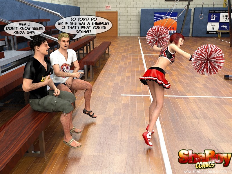 3d Cartoon Cheerleader - Ladyboy Cheerleader Animated | Anal Dream House