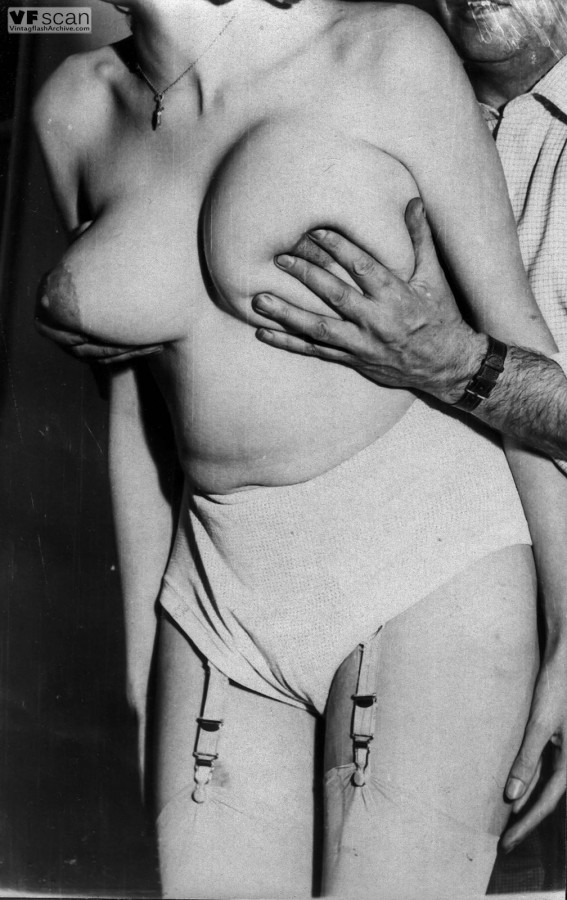 567px x 900px - More bizarre breast fun from the 1950s!