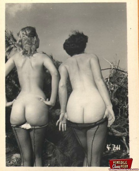 Vintage Girl Sex - Several vintage girls nude