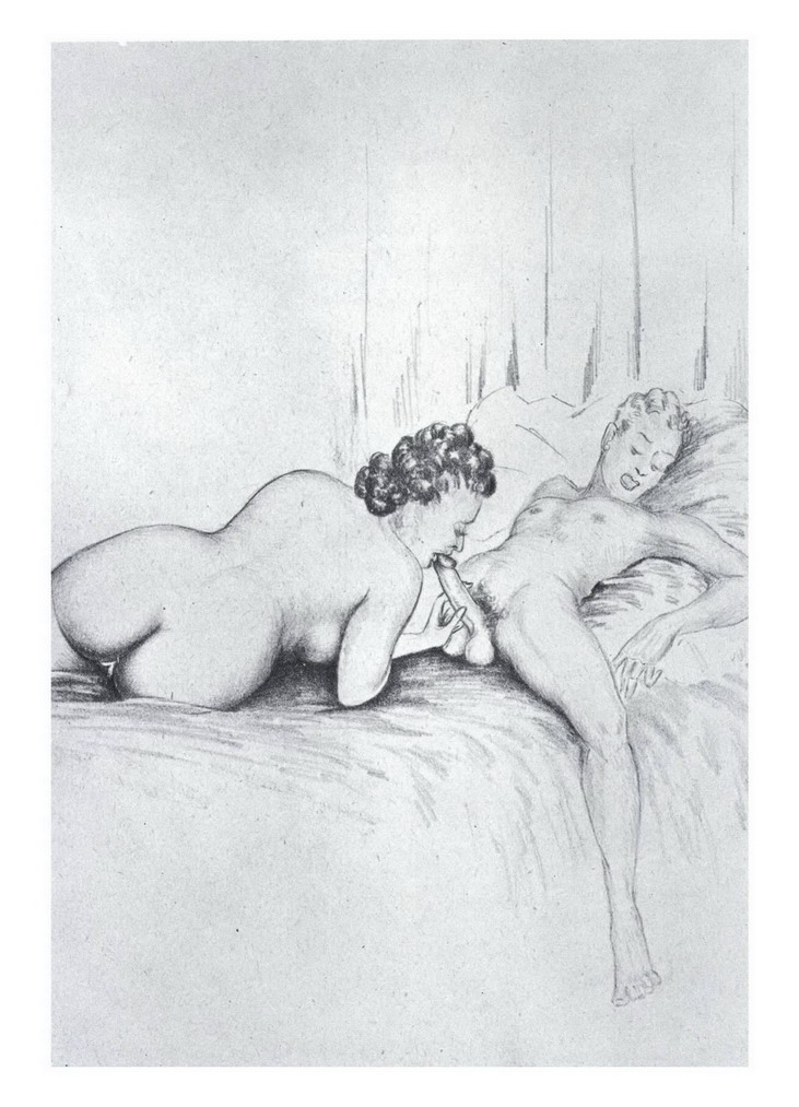 Mature Vintage Porn Drawings - Young-mature retro hardcore drawings