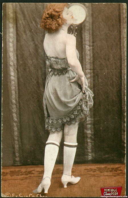 Vintage Porn Postcards - Vintage nude babes postcard