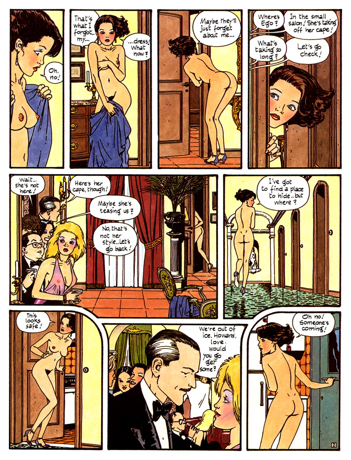Comic Enf Embarrassed Naked Females