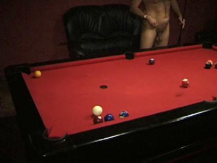 Amateur Pool Table - Amateur video featuring a babe getting gangbanged right on a pool table