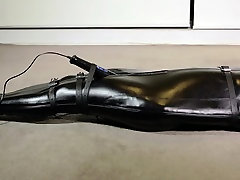 Leather sutden techer sex full and orgasm