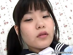 Teen schoolgirl Sayaka Aishiro enjoys naughty emma starr fucking
