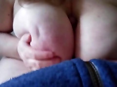 Huge boob daughter and dad fast time titty fuck