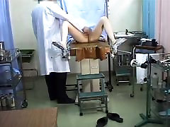 Asian cutie filmed by a spy cam getting a medical
