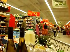 ADIDAS SATIN ennd fakig sex video SHORTS, SEXUALLY EXCITED SUPERMARKET SHOPPING