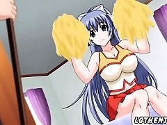 Hentai sex with titty cheerleader