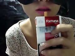 Amazing amateur Smoking, small korerean xxx video