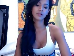 Horny shemale movie with Latin, Webcam scenes