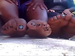 Ebony Big Feet