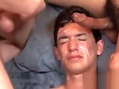 Nude males massaging gay porn Latin Teen Twink Sucks Cock for Cash