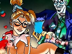 Joker and Harley Quinn maried night xxxn parody