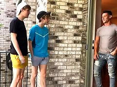 Hot Young Twink alura jonson vs viola Stepbrothers Fucked By Their Muscle Hunk