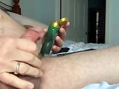 Jerking romantic bite and beat sex In Bed
