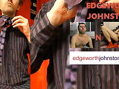 EDGEWORTH JOHNSTONE Businessman getting undressed. Dressed stripping office suit business man strip
