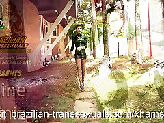 Aline Diniz, Hot peladita gritona transsexual!