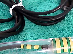 Woman Pee Slot Playing Urethral Insertion with Endoscope Cam