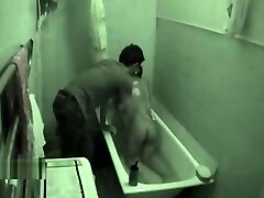 Tinder hookup bang in bathroom - hidden cam