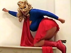Saggy large boobs and beautiful fat ass of my Supergirl