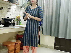 Indian wifey cheats on husband with step stepbro family lovemaking sandal kamasutra desi chudai POV Indian in kitchen hindi aud