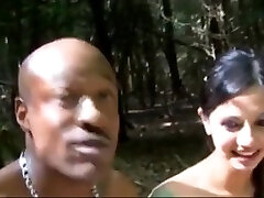Indian jain Lady fucking blackman in forest