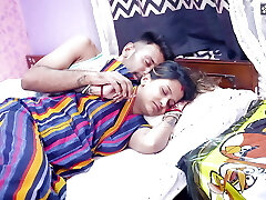 Cute Step-Sister In Law and Desi Luanda hardcore sex on bed Full Video ( Hindi Audio )